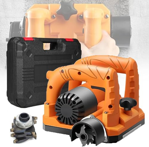 JJENXYYDS Cepilladora de Pared eléctrica, cepilladora de Pared eléctrica, Pala de hormigón, cepilladora de Pared eléctrica de Alta Resistencia,para Granito y Piedra,6800W
