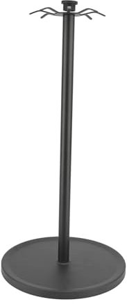 Rack De Porte-Ustensiles De Cuisine Avec 8 Crochets Ustensiles De Cuisine Rotatifs En MéTal, Organisateur De Cintre De Rangement, Cuisson Rotatif En Acier Inoxydable Pour Spatules