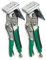 PacTool SA907 Adjustable Z-Clamp Panel Siding Installation Tool - Contractor Grade Siding Tools, Green