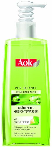 Aok Klärendes Gesichtswasser mit Ginseng-Extrakt, 1er Pack (1 x 200 ml)