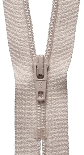 YKK Coil Zip, No. 185 Biscuit, 56 cm Length