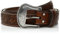 Nocona Belt Co. Herren Floral Embose Western Bucle Gürtel, hautfarben, 30