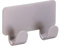 SIRO Hakenleiste selbstklebend Hainburg, Selbstklebend, Schlicht, Stahl matt vernickelt, 72 mm x 16 mm x 41 mm, LA Selbstklebend mm, 2178-72ZN4KV1K