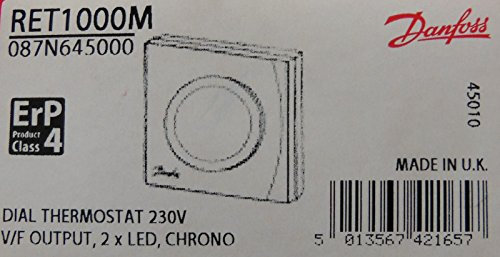 DANFOSS RET1000M 230V DIAL THERMOSTAT 087N645000