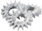 METABO 628270000-10 estrellas de fresado diente puntiagudo RFEV 19-125 RT