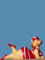 Pommerntraum ® | Dekorationsfigur Maritime Badenixe mollige Badefigur üppige Dame Badelady Strandnixe Nana Rubensdame Rubensfigur (rot)