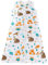 Chilsuessy Sommerschlafsack Baby Schlafsack Kleine Kinder Schlafanzug ohne Ärmel für Sommer und Frühling 100% Baumwolle (90/Baby Höhe 90-105cm, Waldtiere)