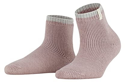 FALKE Damen Socken Cosy Plush W Sso Alpakawolle gemustert 1 Paar, Rosa Rosewater 8666, 39-42