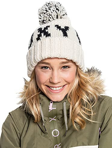 Roxy™ Tonic - Beanie for Women - Mütze - Frauen - ONE Size - Beige