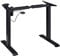 Relaxdays Tischgestell höhenverstellbar, elektrisch, ausziehbar, 71-121 cm, Gestell für Schreibtisch, Stahl, schwarz