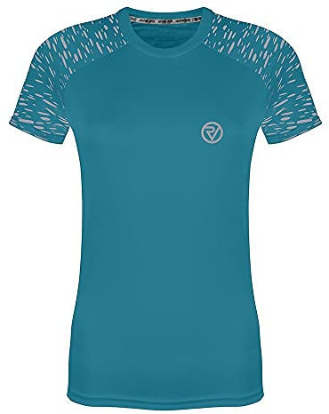 Proviz Sports Womens Reflect360 Short Sleeve Shirt, Ocean Teal, 18