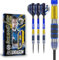 RED DRAGON Luke Humphries 21 Gram Professional Tungsten Darts Set with Flights and Stems