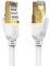 RedStar24 Cat 8 Netzwerkkabel 2m Gigabit Highspeed LAN Kabel RJ45 Patchkabel POE DSL S/FTP 40 Gbps 2000MHz Ethernet Kabel Cat 8.1 Weiß für PS5, PS4, Xbox One, Router, TV, Modem, Laptop, PC usw