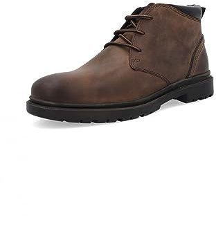 Geox U Andalo, Stivale alla caviglia Uomo, Caffè, 42 EU