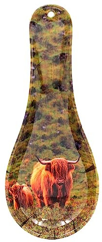 Lesser & Pavey Cow & Calf Spoon Rest for Kitchen & Home | Lovely British Designed Spoon Holder for Kitchen Accessories | Heat Resistant Spoon Rest for All Types of Spoons
