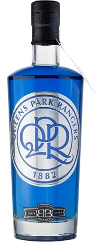 Queens Park Rangers Gifts for Men & Women | Official Queens Park Rangers FC Dark Berry Vodka for Q.P.R. Football Fans | Premium Alcohol by Bohemian Brands – 70 cl