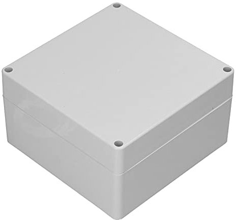 Lwuey ABS Elektronikgehäuse, 160x160x90mm IP65 Wasserdichte Projektbox für Industrie DIY Montage Schrauben Dichtung als Verteilerdose Anschlusskasten für Elektroinstallationen