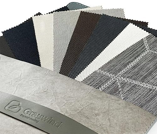 Graywind Fabric Samples for Outdoor Roller Blinds