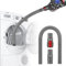 DrRobor Flexibele Fugendüse für Dyson V11 V10 V15 V12 V8 V7 V6 Staubsauger, Ideal zum Entfernen von Trocknerlinien