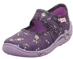 Superfit Mädchen Belinda Hausschuh, Lila Mehrfarbig 8530, 29 EU Weit