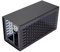 TH3P4G3 GPU-Dock-Gehäuse, Metallrahmen + Acryl-Seitenplatte, Thunderbolt-kompatibel, unterstützt SFX-FlEX (1U) Netzteil, TH3P4G3 Metallgehäuse, GPU-Dock-Gehäuse, mit OLED-Display-Kühlventilatoren