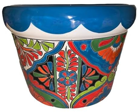 Blumenkübel Queso Grande blau Groß