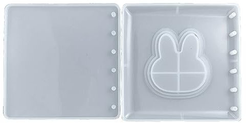 Handgemachte Notizbuchhülle Silikonform Resin Notizbuch Gussformen Epoxidharzform/Klare Schnallen Für Die Schule