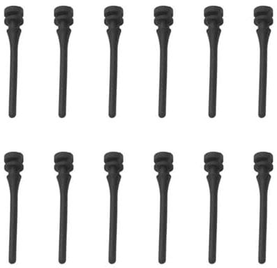 uikios 12/24/36Pcs Cooling Fan Mount Screws Silicone Reducing Noise Mounting Pin Rivet For PC Chassis Cooling Fan