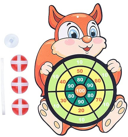 MILISTEN 3 Sätze GOO-Ball-Ziel Brett Spielspielzeug Klebriges Bildungsspielzeug Wurfspielzeug Werfen Lernbrettspielzeug Klebriges Ballspielzeug Flanell