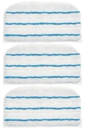 Szwaldaper 3* Microfiber Cloth, for Black And Decker, for Steam Mop Pads FSMH13E10-GB FSMH1321-GB Household Sweeper Cleaning Tool Replacement Vacuum Cleaner Pads