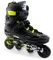 RAVEN Inlineskates Inliner Vestor Black/Lime (Black/Lime, 40 (25cm))