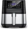 Innsky Friggitrice ad Aria 5.5L Senza Olio 1700W, Air Fryer con Ricette Italiane, 11 Programmi Autonomi, Lavabile in Lavastoviglie, PFOA Free, Temperatura 80-200°C
