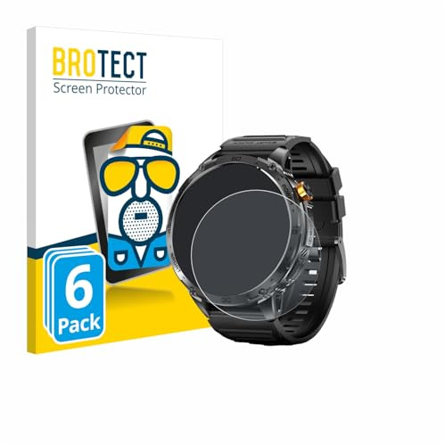 BROTECT Schutzfolie für Stahlgear Zeus 2.0 1.75 | 6 Stück Entspiegelnder Displayschutz Made in Germany Matte Displayschutz-Folie Anti-Reflex Anti-Fingerprint Einfache Montage