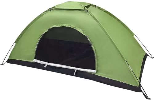 Zelt 2 Personen Wasserdicht, Ultraleicht Camping Zelt, Einfaches Einrichten 2 Mann Zelt Kleines Packmaß, Kuppelzelt für Outdoor, Bikepacking, Trekking