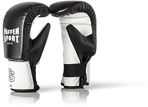 PAFFEN SPORT FIT Boxsack-Handschuhe – schwarz/weiß – Größe: L/XL