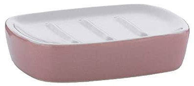 Kela Soap Dish Lindano Collection, Keramik, Rose Wood, one Size