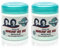 Stylin' Dredz Mouldin' Gel Wax - Loc n Twist Gel - Dreadlock Gel Wax with Tea Tree Oil - 500 ml Pack of 2