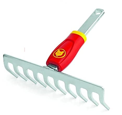Wolf-Garten 71AAA026650 DS-M 19 Rastrellino, Rosso/Argento, 12.5x18.1x28.1 cm