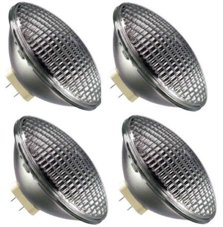 4 x PAR 56 230V NSP 300W BULB PAR56 CAN REPLACEMENT LAMP NARROW SPOT