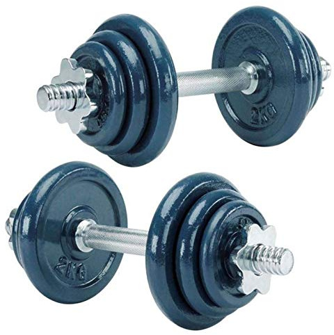 Everlast Unisex 18KG Dumbbell Set