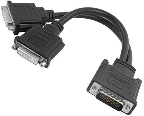 N/A a12071300ux0264 DMS-59 mâle vers 2 Dual Link DVI-I 24 câble Adaptateur répartiteur 4 Broches