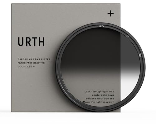 Urth 77 mm Grauverlaufsfilter Hard ND8 GND Filter (Plus+)