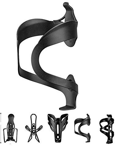 Bicycle Water Bottle Cage, Aluminum Alloy Water Bottle Cage, Water Bottle, Light and Strong Bicycle Water Bottle Cage (black)