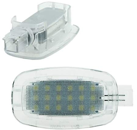 Do!LED 2x TK16 LED SMD Innenbeleuchtung Fußraum Kofferraum Spiegel Handschuhfach Einstiegs/Türbeleuchtung Xenon Optik