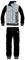 Juventus Felpa Uomo Full Zip con Tasche, Tuta Casa Originale Idea Regalo (S, Grigio Melange)