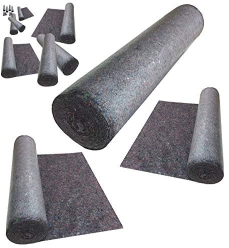 Abdeckvlies 50m² (1mx50m) Malervlies Vlies Malerabdeckvlies 180g/m² Schutzvlies rutschfest PE-Folie Saugvlies BOHRFUX