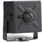 Revotech Mini Telecamera di Sicurezza IP POE, HD 3MP Telecamera da Interni Piccola P2P Lente Stenopeica da 3,7 mm 80 Gradi H.265 Videocamera CCTV(I706-2-P Nera)