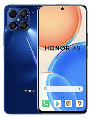 HONOR X8 Smartphone, 6.7 Inch SIM-Free Unlocked Mobile Phone with 64MP Quad Camera, 90Hz, Snapdragon 680, Dual Sim, NFC, 6+128GB（2 Year Warranty