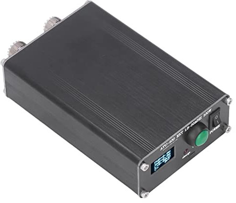 Antenna Tuner ATU-100 1.8-50MHz 0.96IN Firmware Programmed with Housing Assembled Machine with USB Cable for Radio Equipment