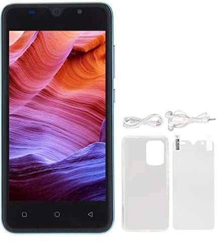 Elprico 8 Pro Smartphone for Android, 5 Inch HD Screen Mobile Phone Dual SIM, RAM 512MB ROM 4GB,1500mAh Battery Mobile Phone(Light Green)